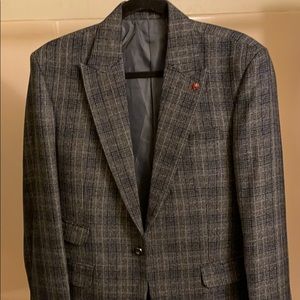 Men suit vintage fabric